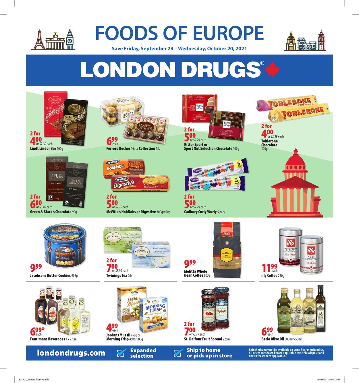 Flyer London Drugs 24.12.2020 - 20.10.2021