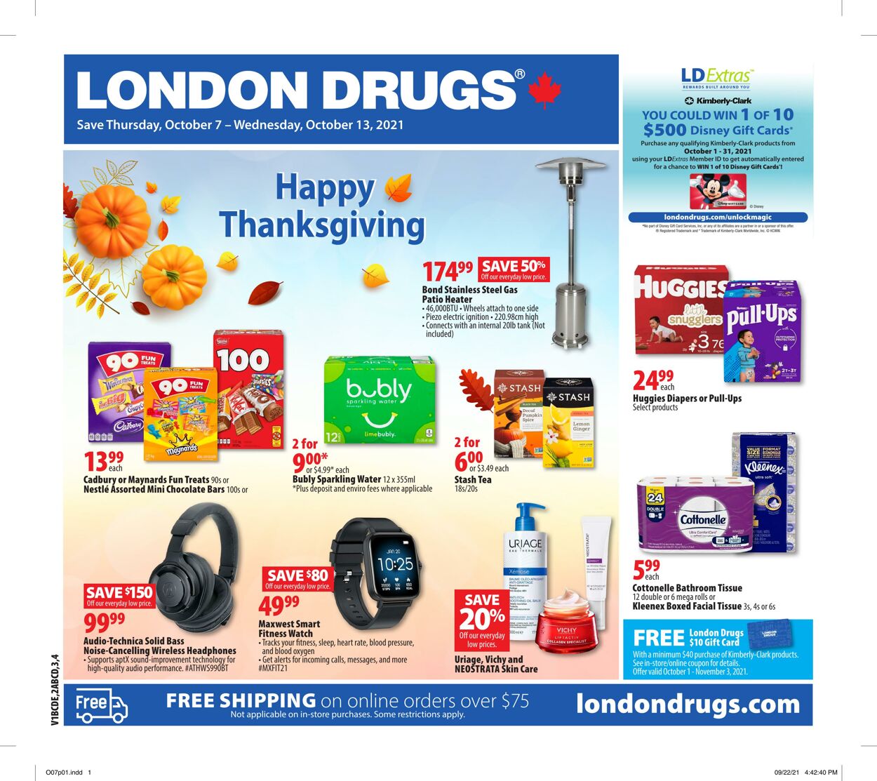 Flyer London Drugs 07.10.2021 - 13.10.2021