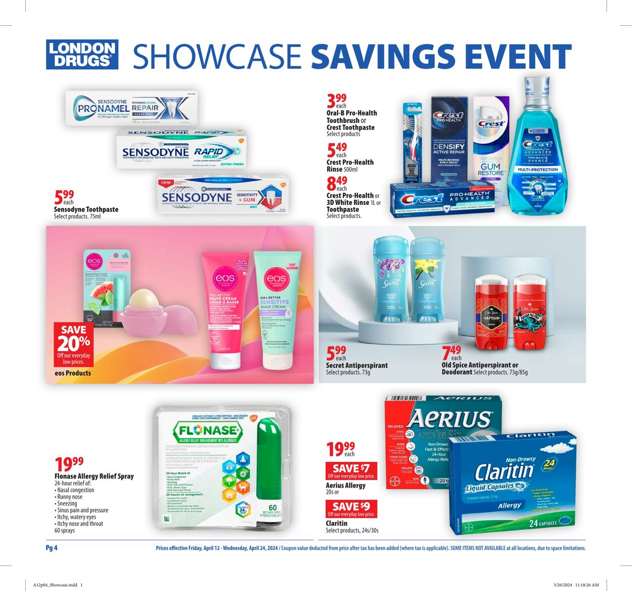 Flyer London Drugs 12.04.2024 - 24.04.2024