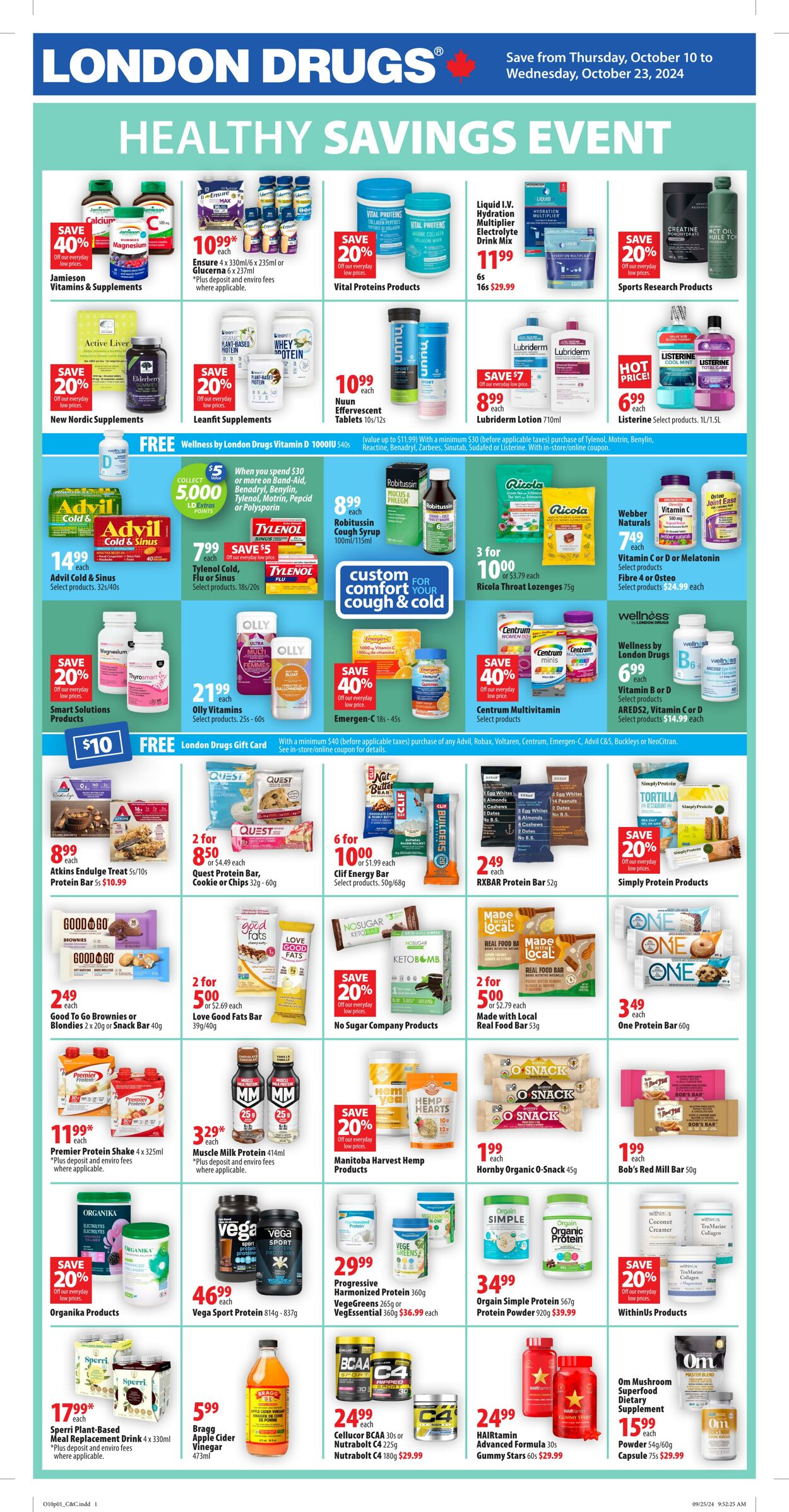 Flyer London Drugs 10.10.2024 - 23.10.2024