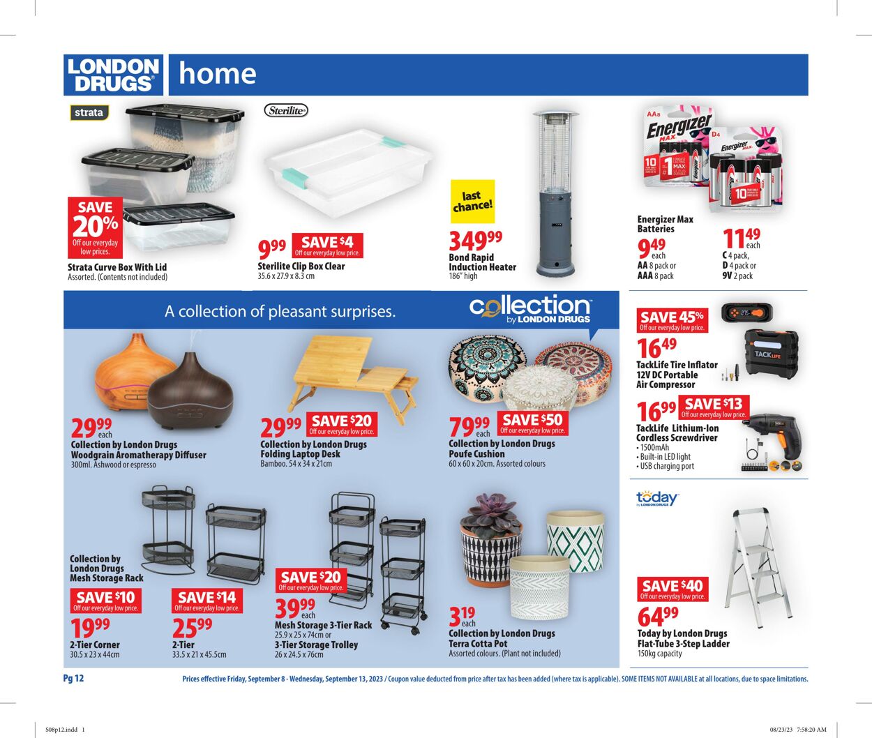 Flyer London Drugs 08.09.2023 - 13.09.2023