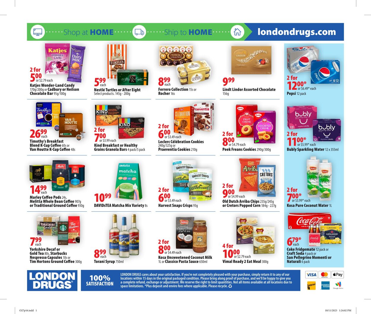 Flyer London Drugs 27.10.2023 - 01.11.2023