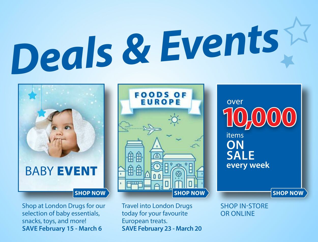 Flyer London Drugs 01.03.2024 - 06.03.2024