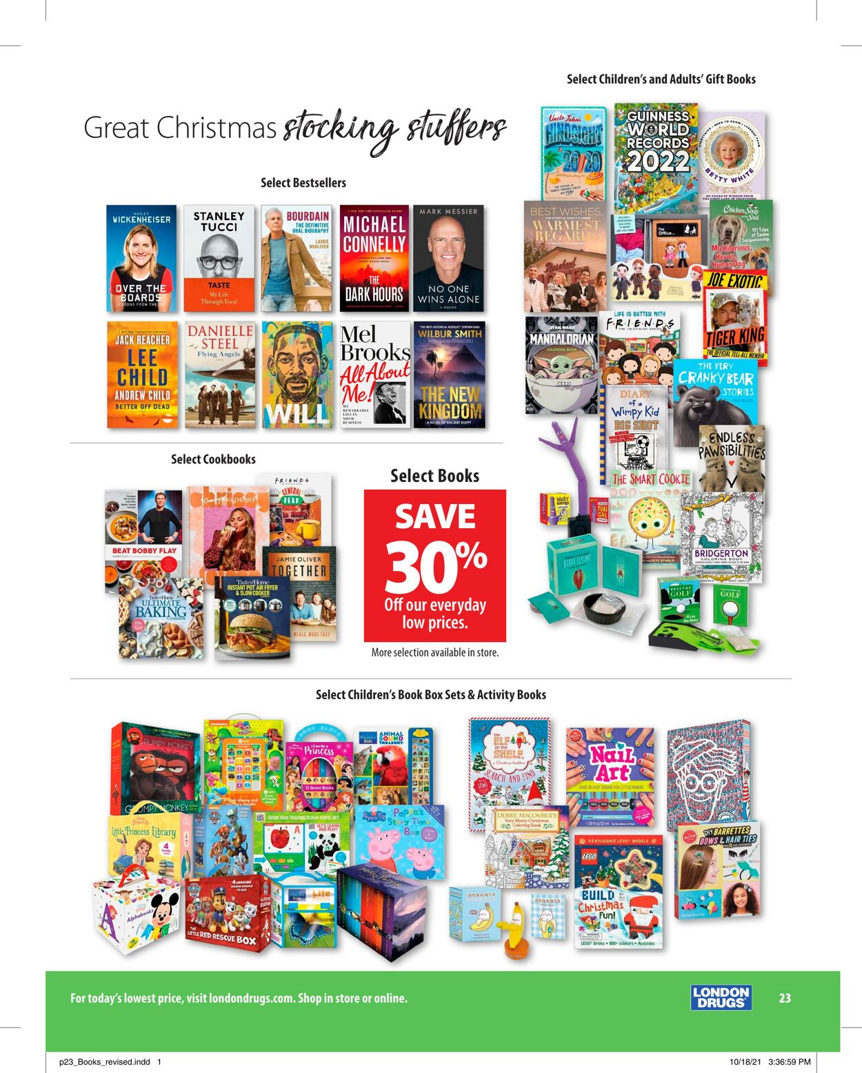 Flyer London Drugs 12.11.2021 - 24.12.2021