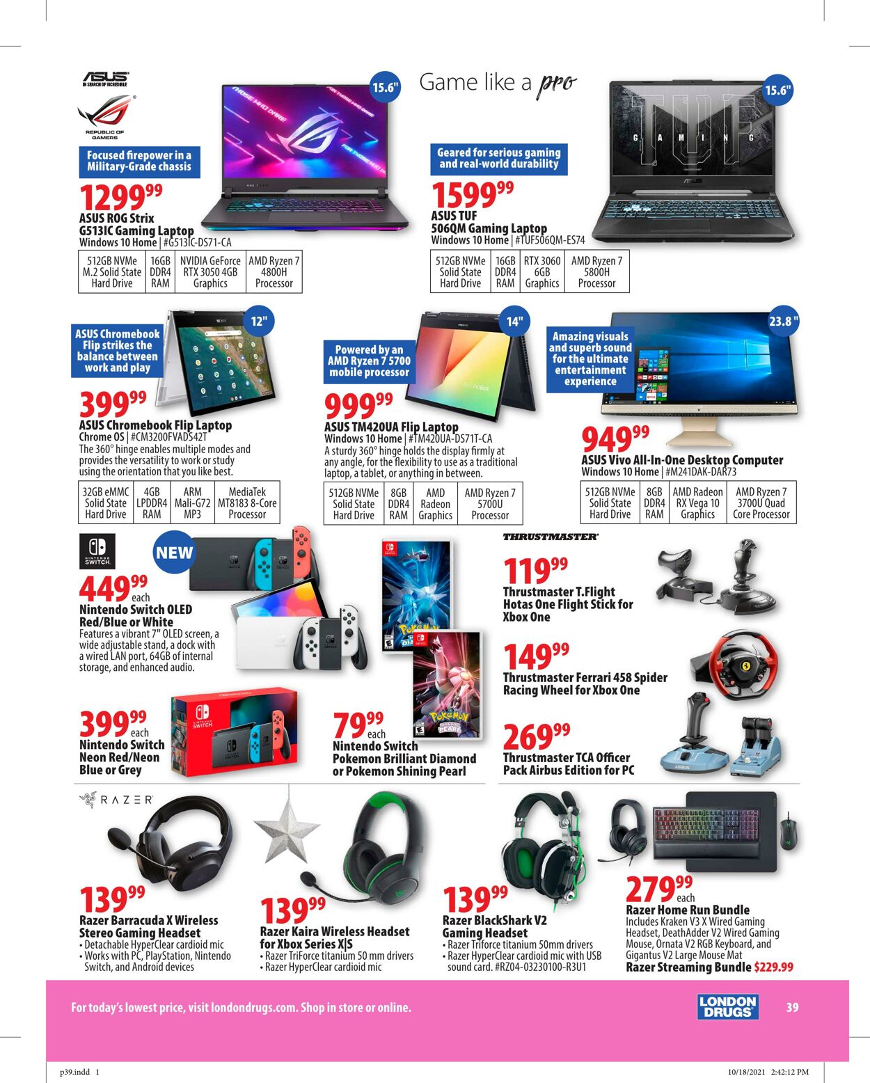 Flyer London Drugs 12.11.2021 - 24.12.2021