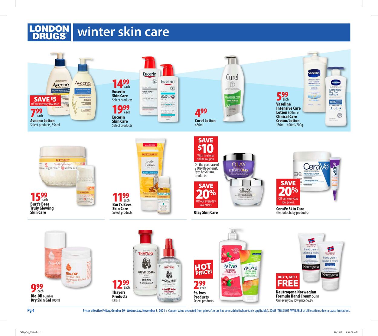 London Drugs Promotional Flyer Valid From 29 10 To 03 11 Page Nb 4   C6b3f08b7352 004 