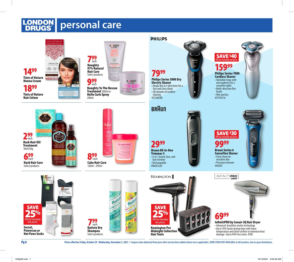 Flyer London Drugs 29.10.2021 - 03.11.2021