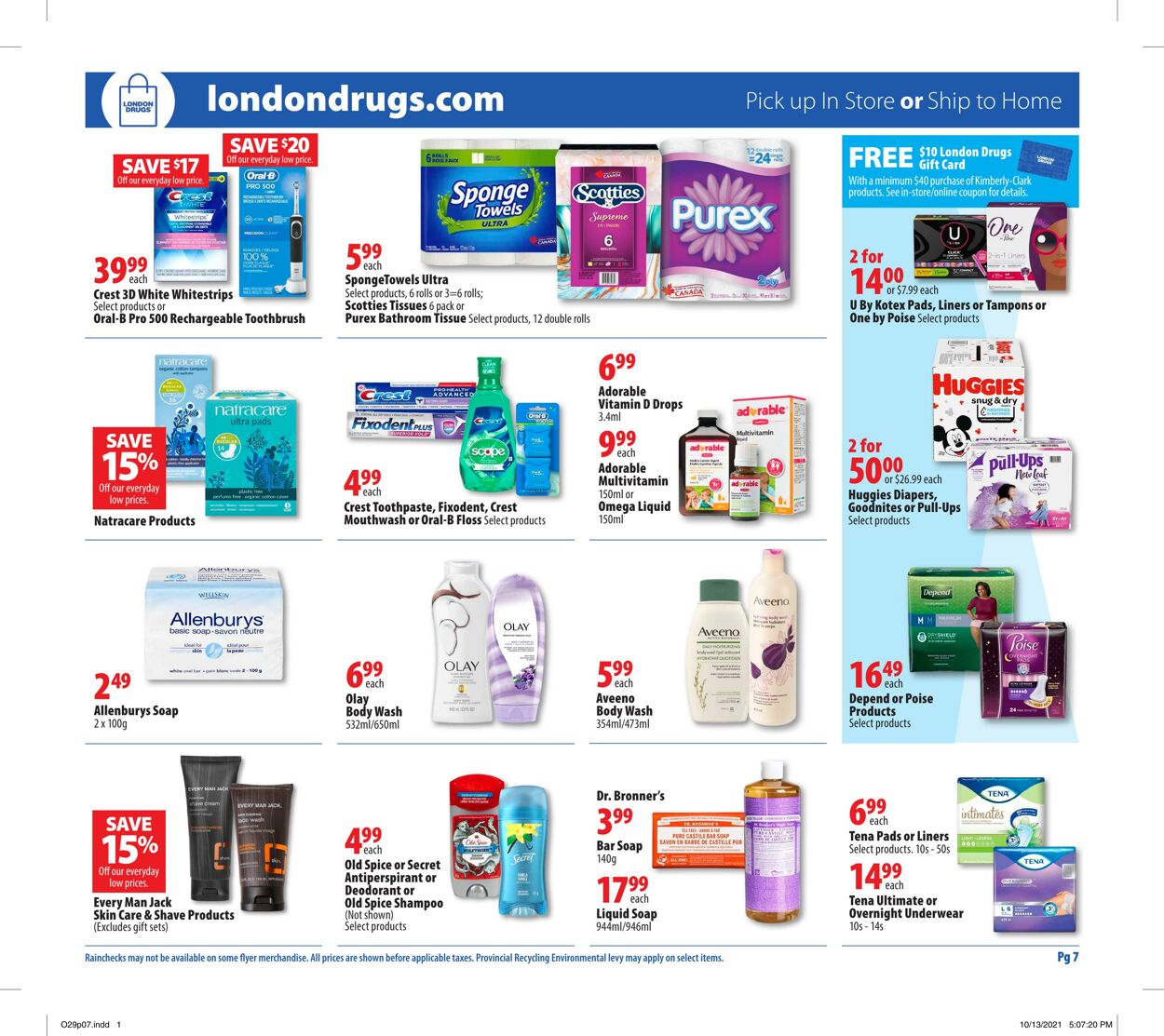 London Drugs Promotional Flyer Valid From 29 10 To 03 11 Page Nb 7   C6b3f08b7352 007 