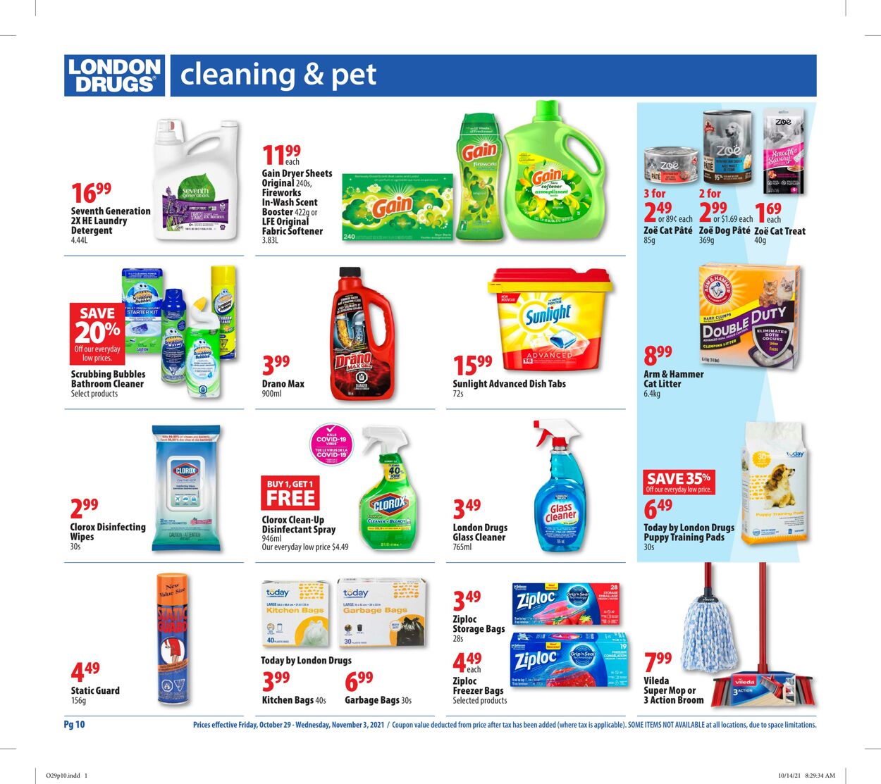 Flyer London Drugs 29.10.2021 - 03.11.2021