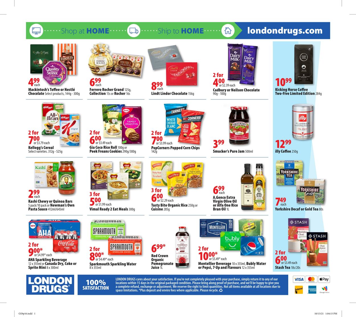 Flyer London Drugs 29.10.2021 - 03.11.2021