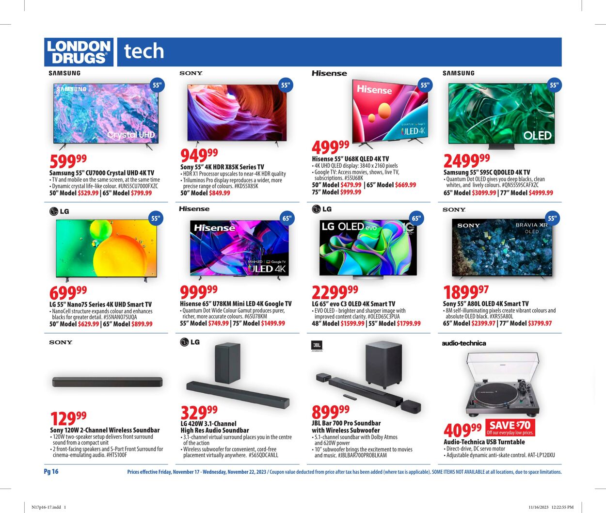 Flyer London Drugs 17.11.2023 - 22.11.2023