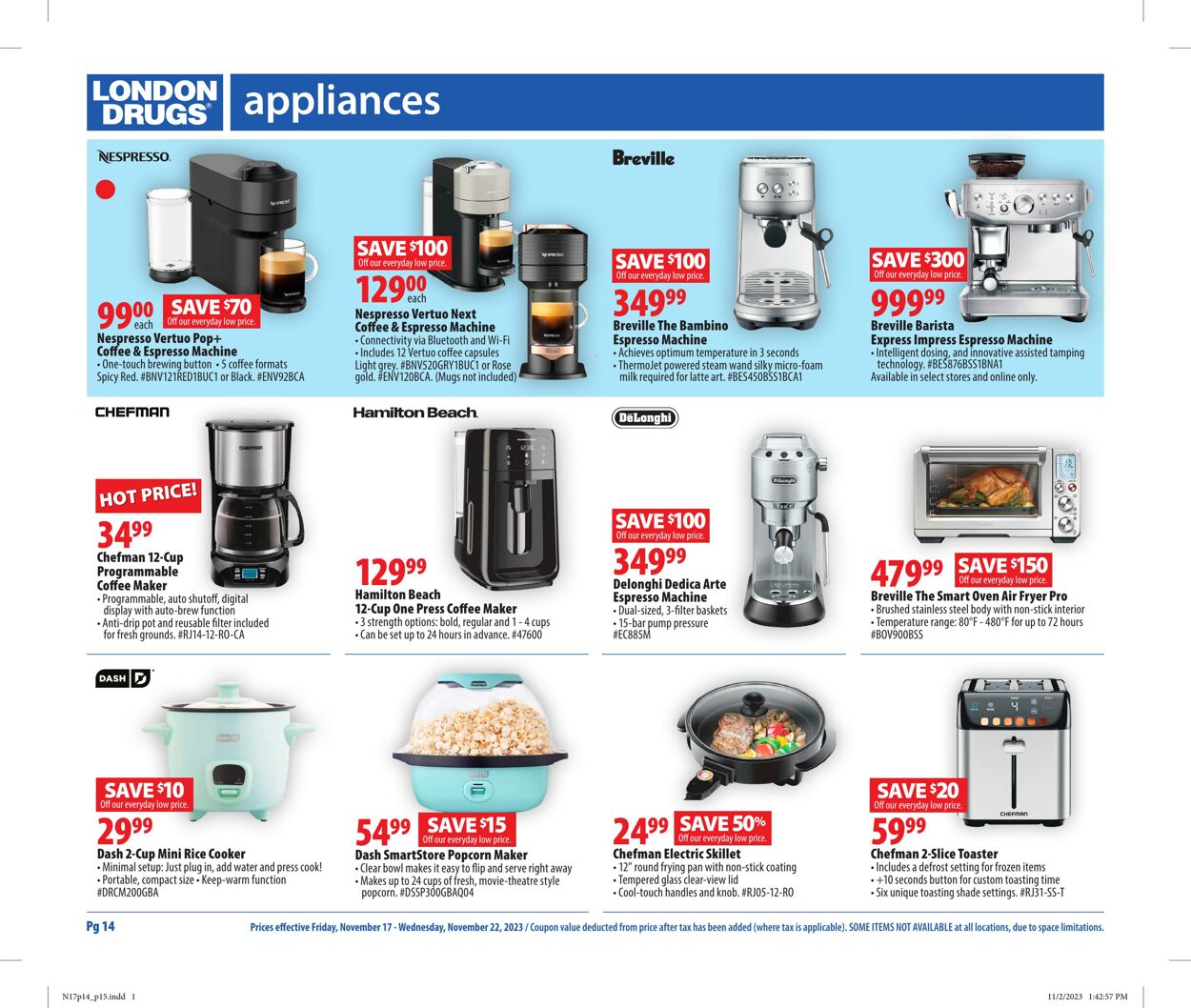 Flyer London Drugs 17.11.2023 - 22.11.2023