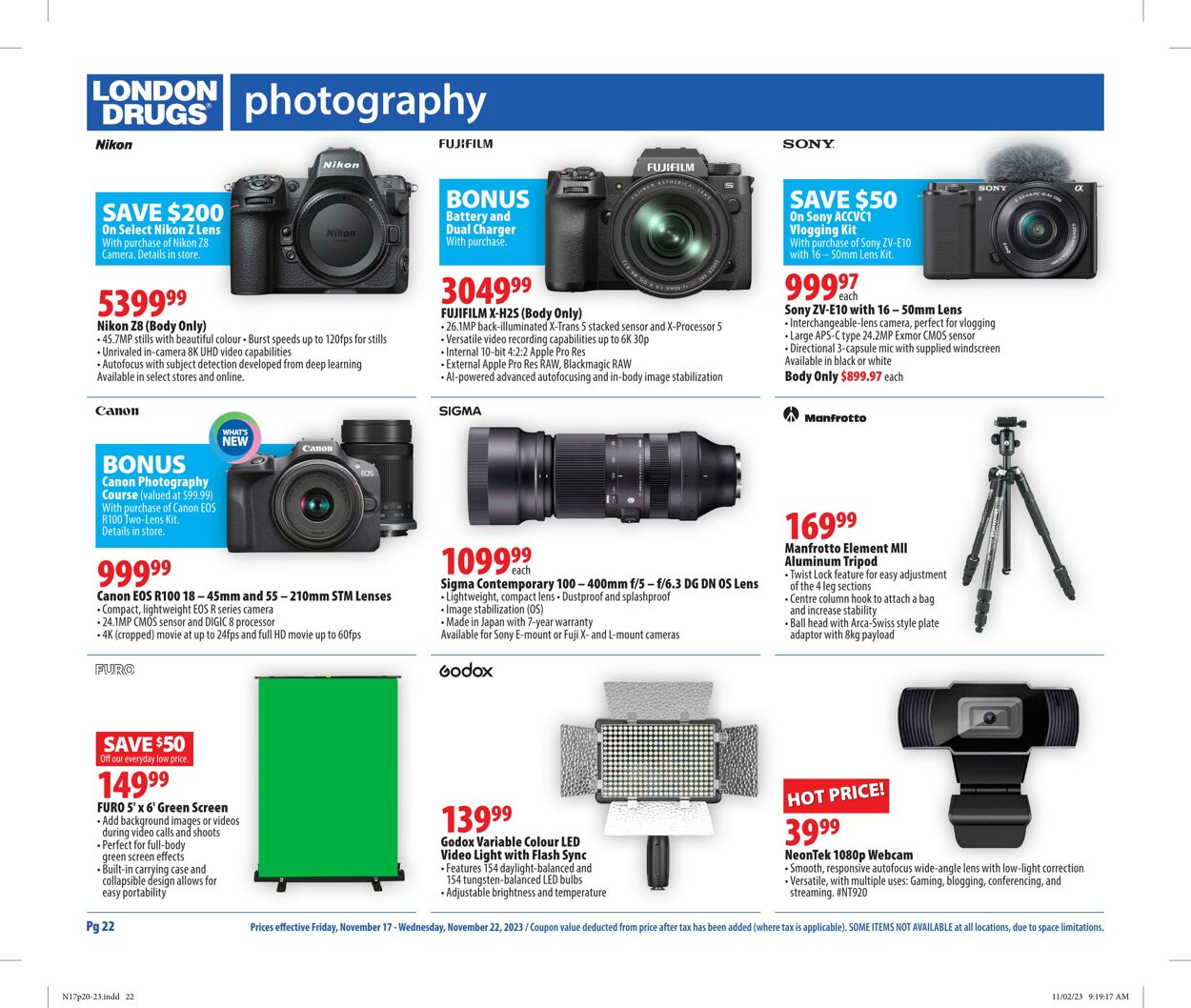 Flyer London Drugs 17.11.2023 - 22.11.2023