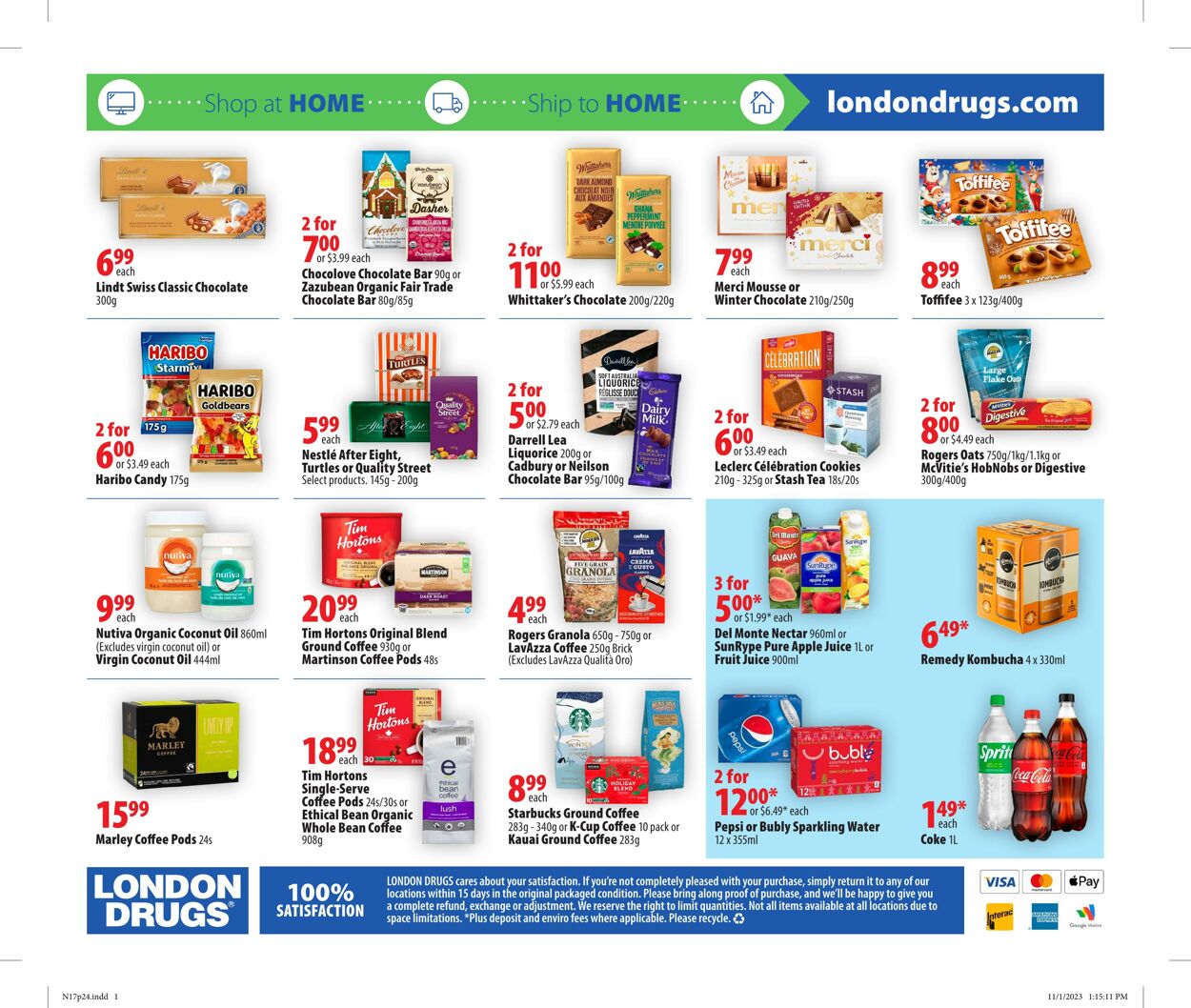 Flyer London Drugs 17.11.2023 - 22.11.2023