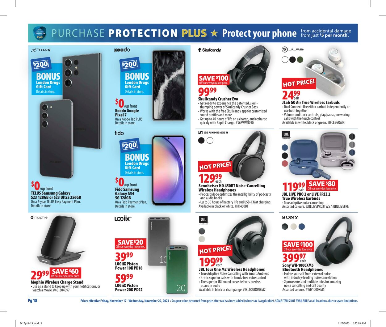 Flyer London Drugs 17.11.2023 - 22.11.2023