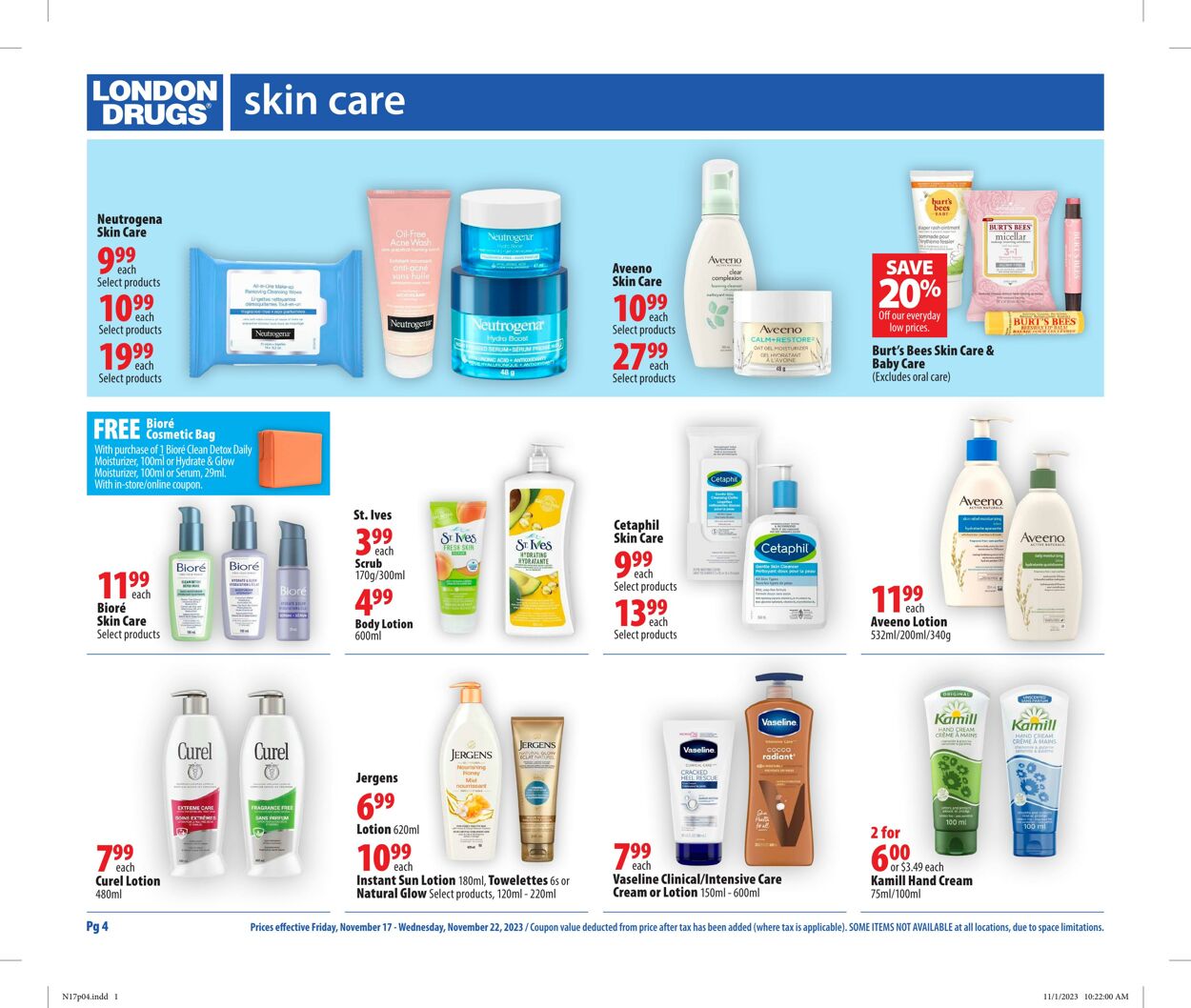 Flyer London Drugs 17.11.2023 - 22.11.2023