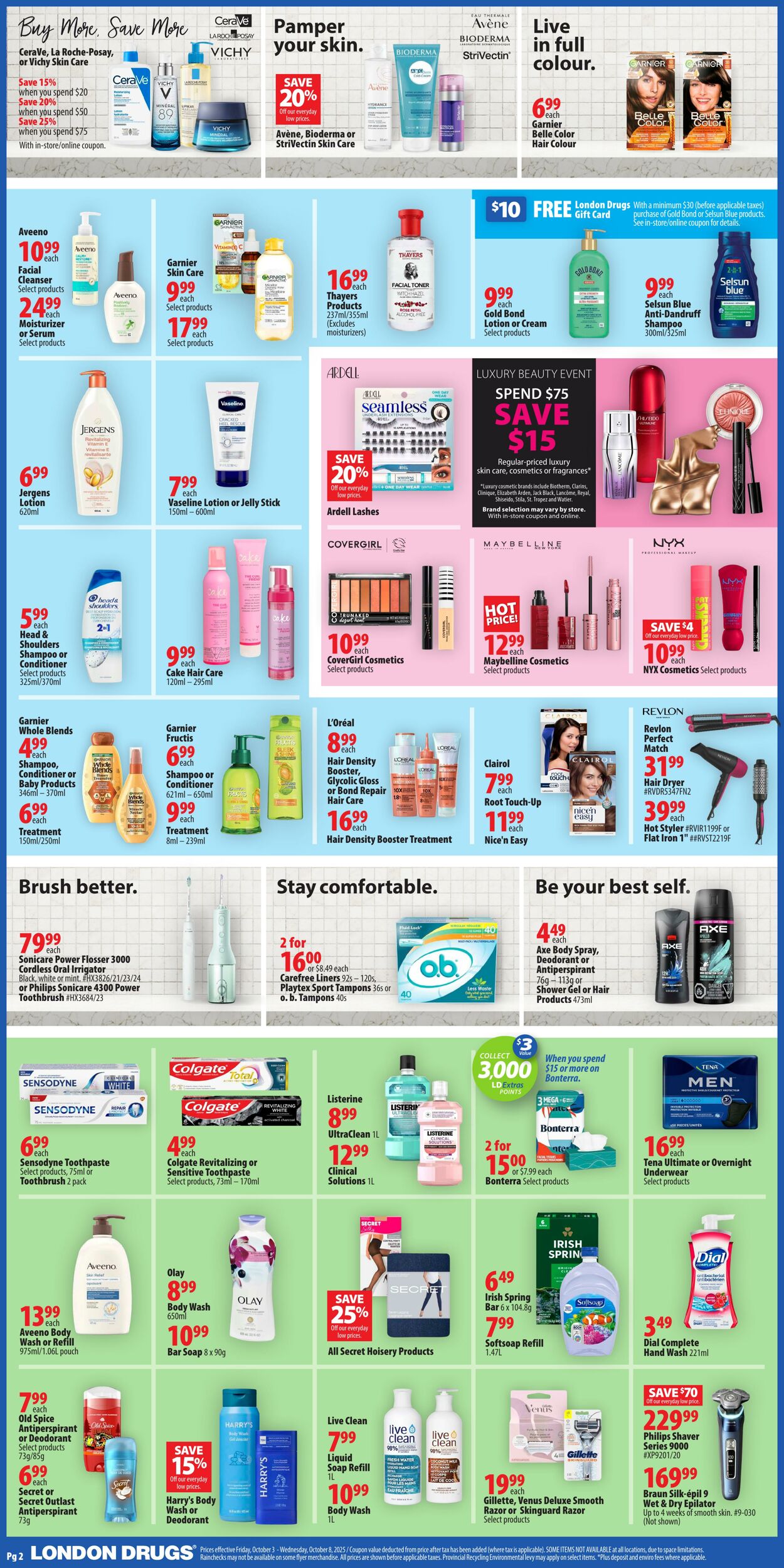 Flyer London Drugs 03.10.2025 - 08.10.2025