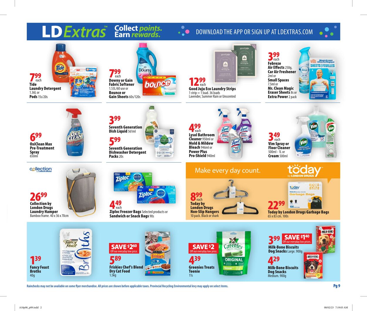 Flyer London Drugs 18.08.2023 - 23.08.2023