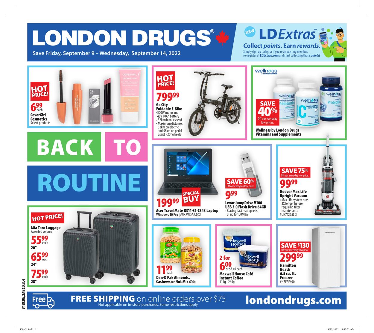 Flyer London Drugs 09.09.2022-14.09.2022