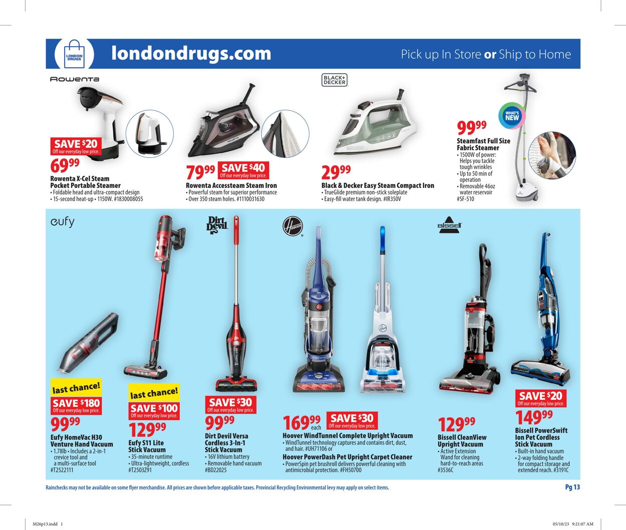 Flyer London Drugs 26.05.2023 - 31.05.2023