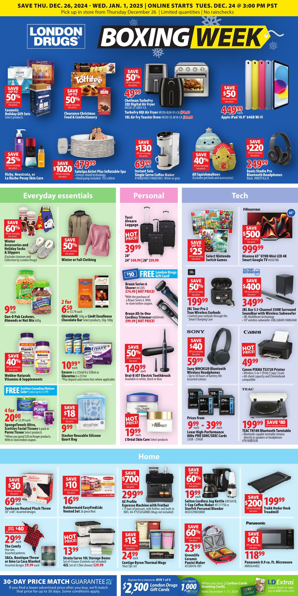 London Drugs Promotional flyers