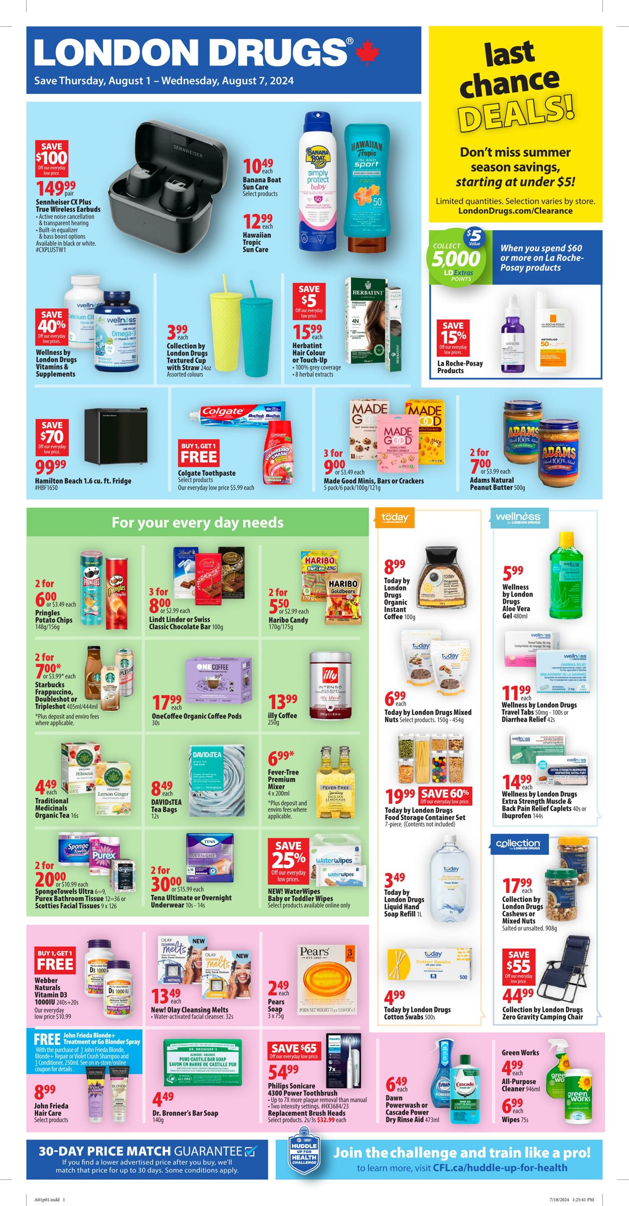 Flyer London Drugs 01.08.2024 - 07.08.2024