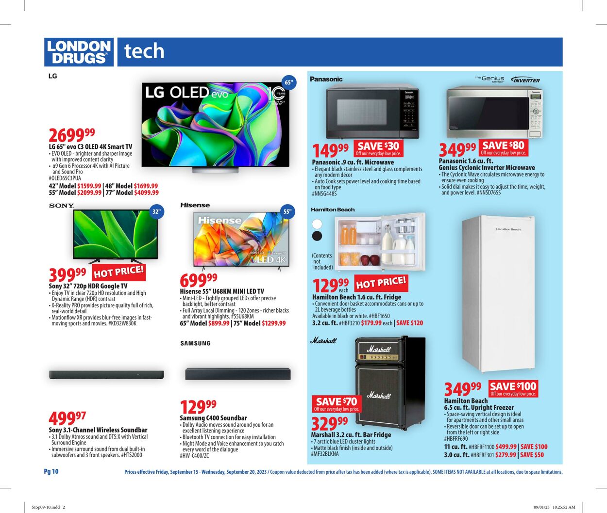 Flyer London Drugs 15.09.2023 - 20.09.2023