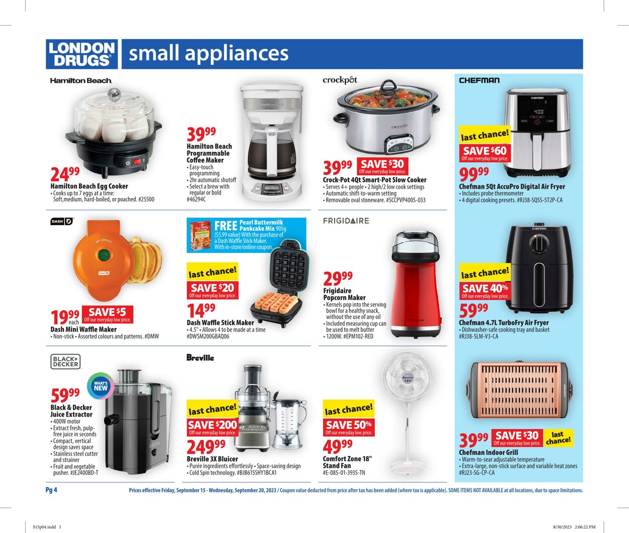 Flyer London Drugs 15.09.2023 - 20.09.2023