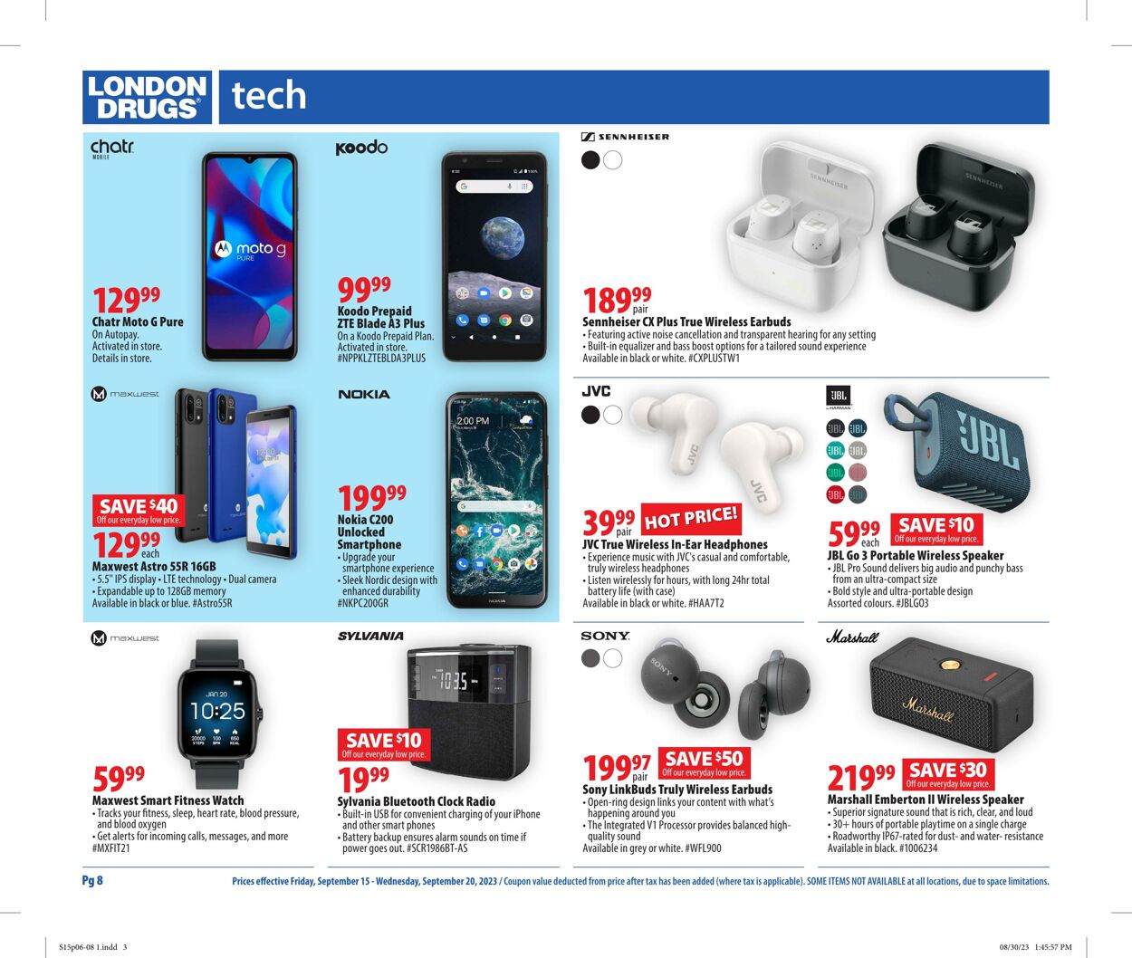 Flyer London Drugs 15.09.2023 - 20.09.2023