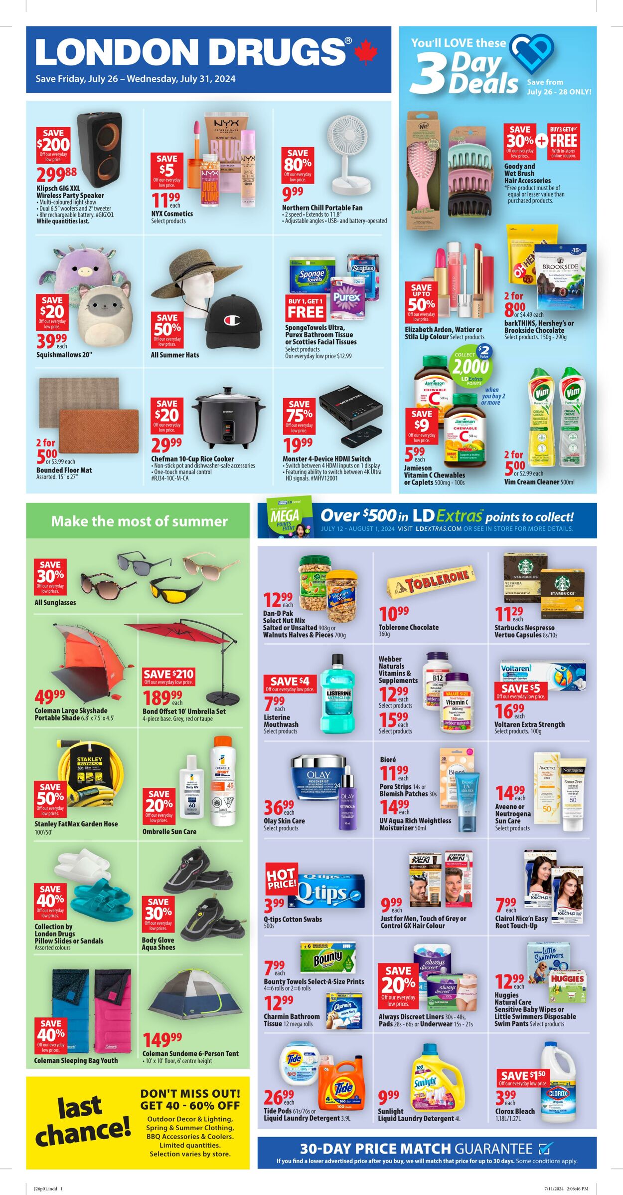 Flyer London Drugs 26.07.2024 - 31.07.2024