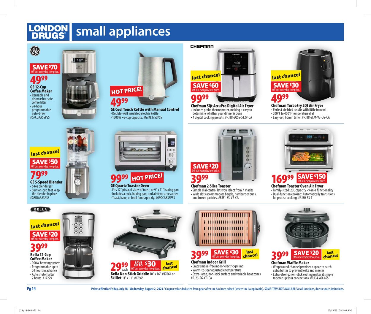 Flyer London Drugs 28.07.2023 - 02.08.2023