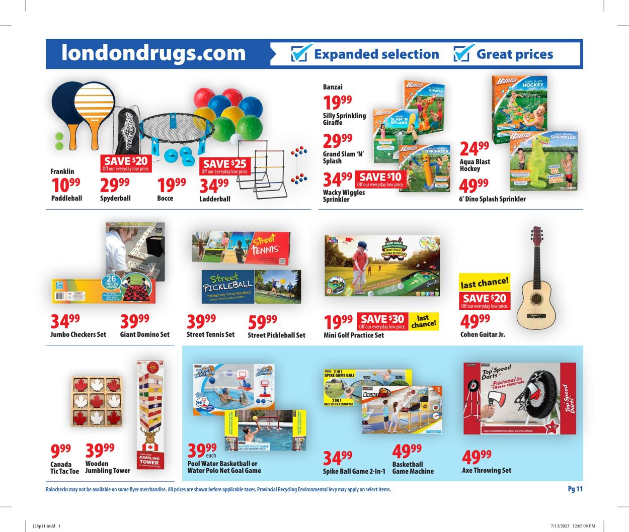 Flyer London Drugs 28.07.2023 - 02.08.2023