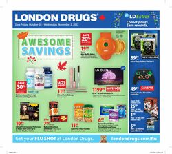 Flyer London Drugs 28.10.2022 - 02.11.2022
