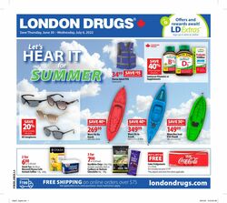 Flyer London Drugs 30.06.2022-06.07.2022