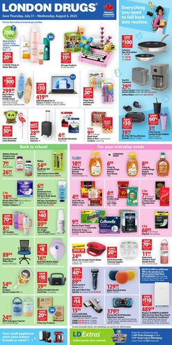 Flyer London Drugs 08.08.2025 - 13.08.2025