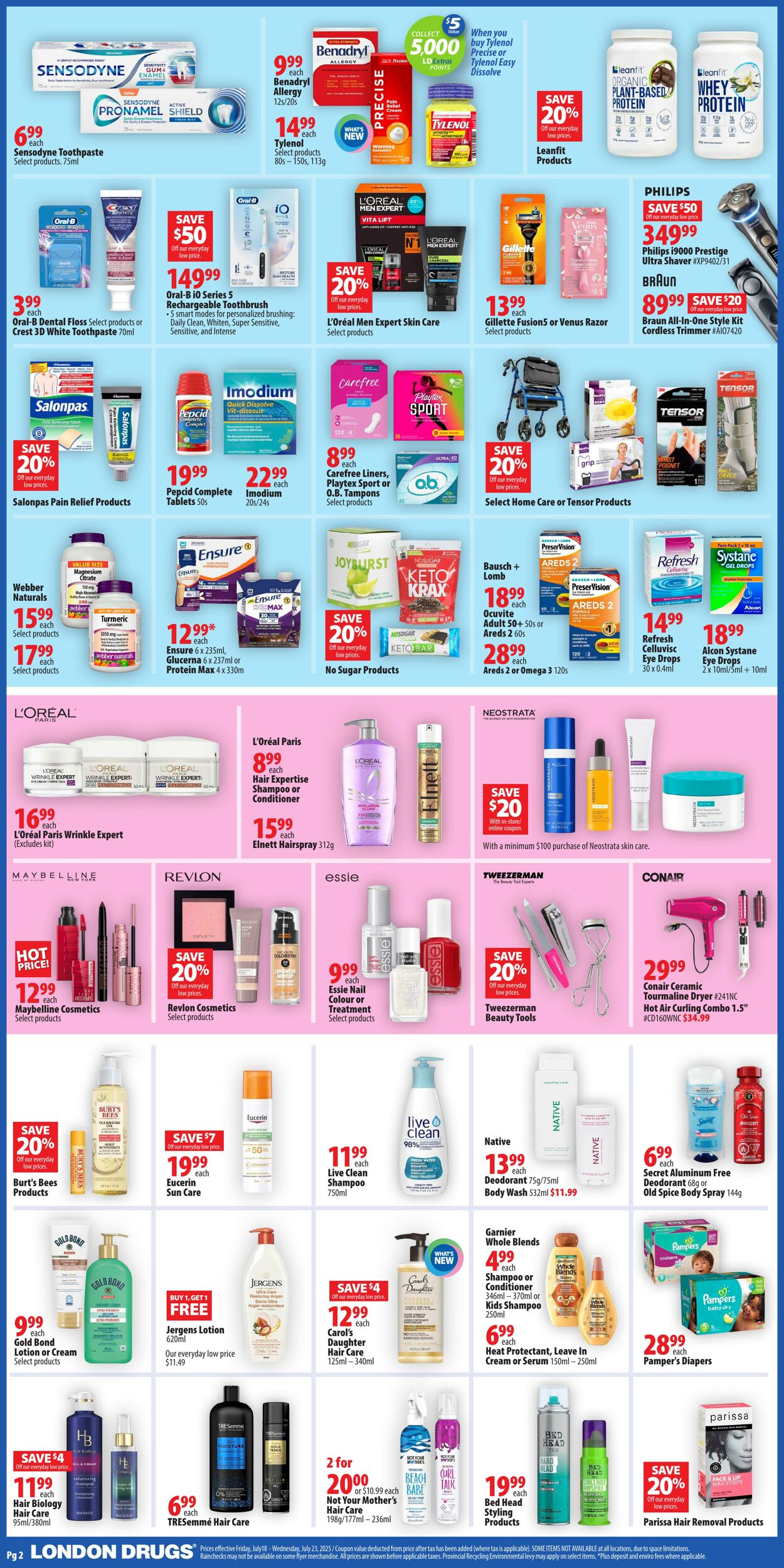 Flyer London Drugs 18.07.2025 - 23.07.2025