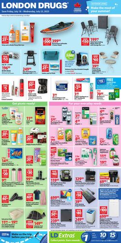 Flyer London Drugs 08.08.2025 - 13.08.2025