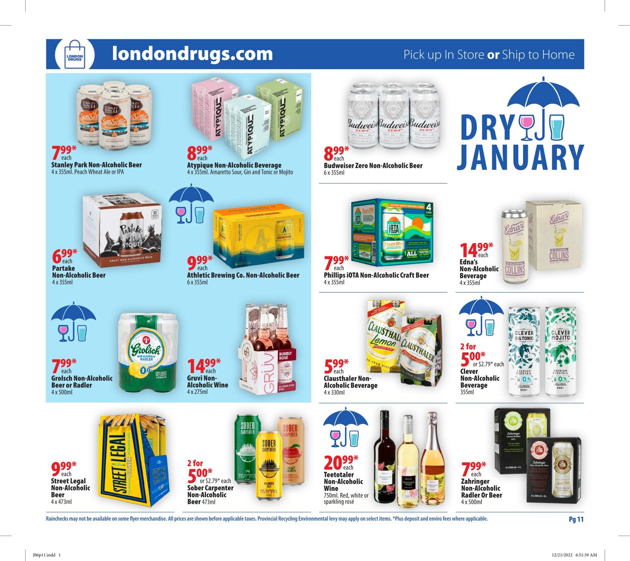 Flyer London Drugs 06.01.2023 - 11.01.2023