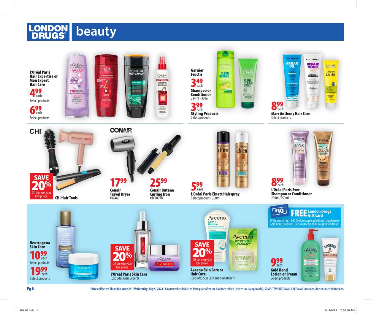 Flyer London Drugs 29.06.2023 - 05.07.2023