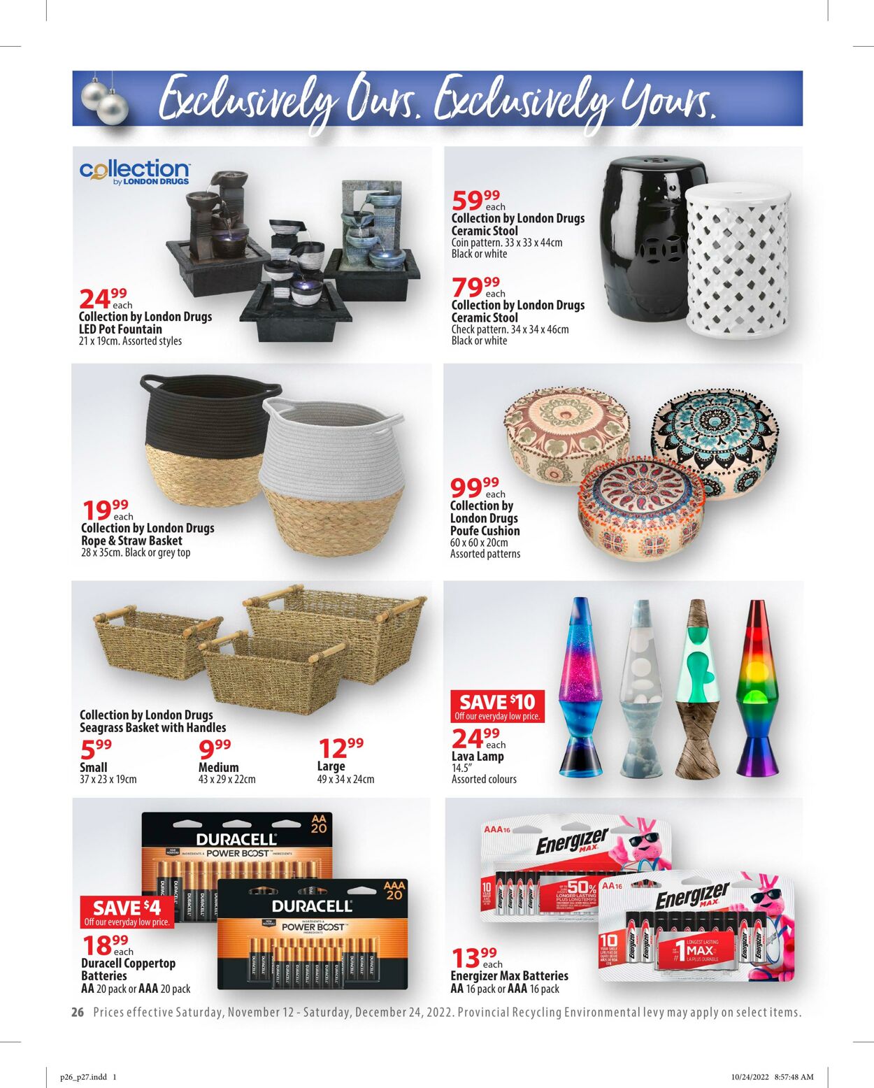 Flyer London Drugs 12.11.2022 - 24.12.2022