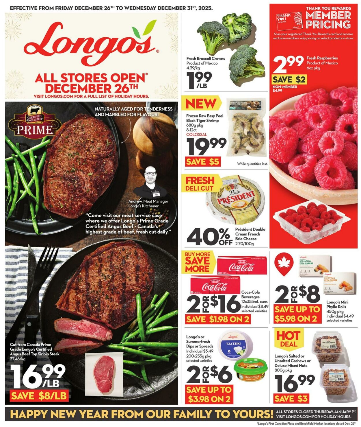 Longo's Promotional flyers