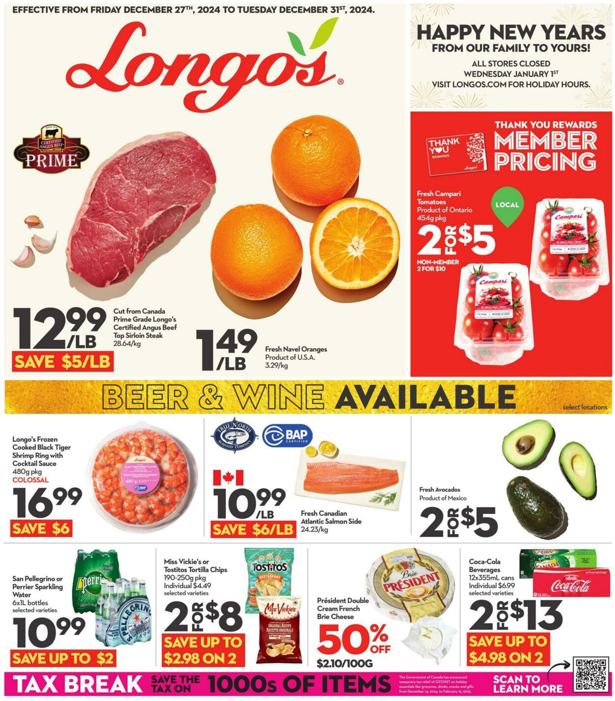 Longo's Promotional flyers