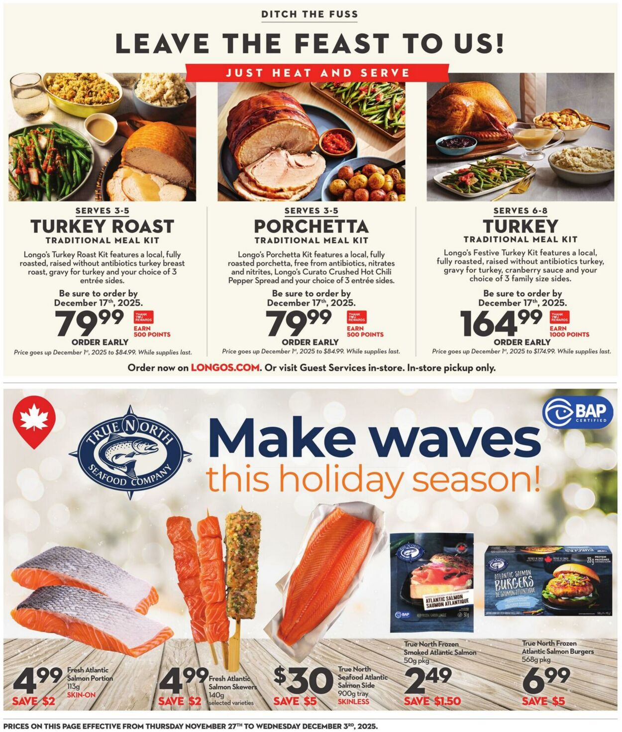 Flyer Longo's 27.11.2025 - 03.12.2025