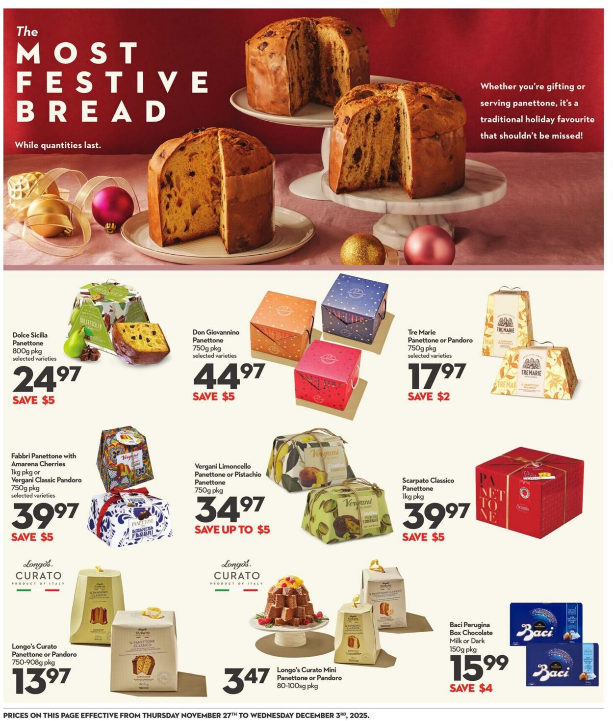 Flyer Longo's 27.11.2025 - 03.12.2025