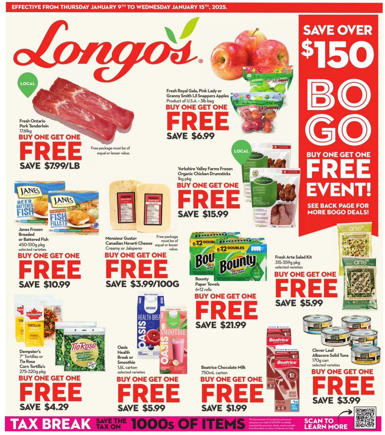 Longo's Promotional flyers