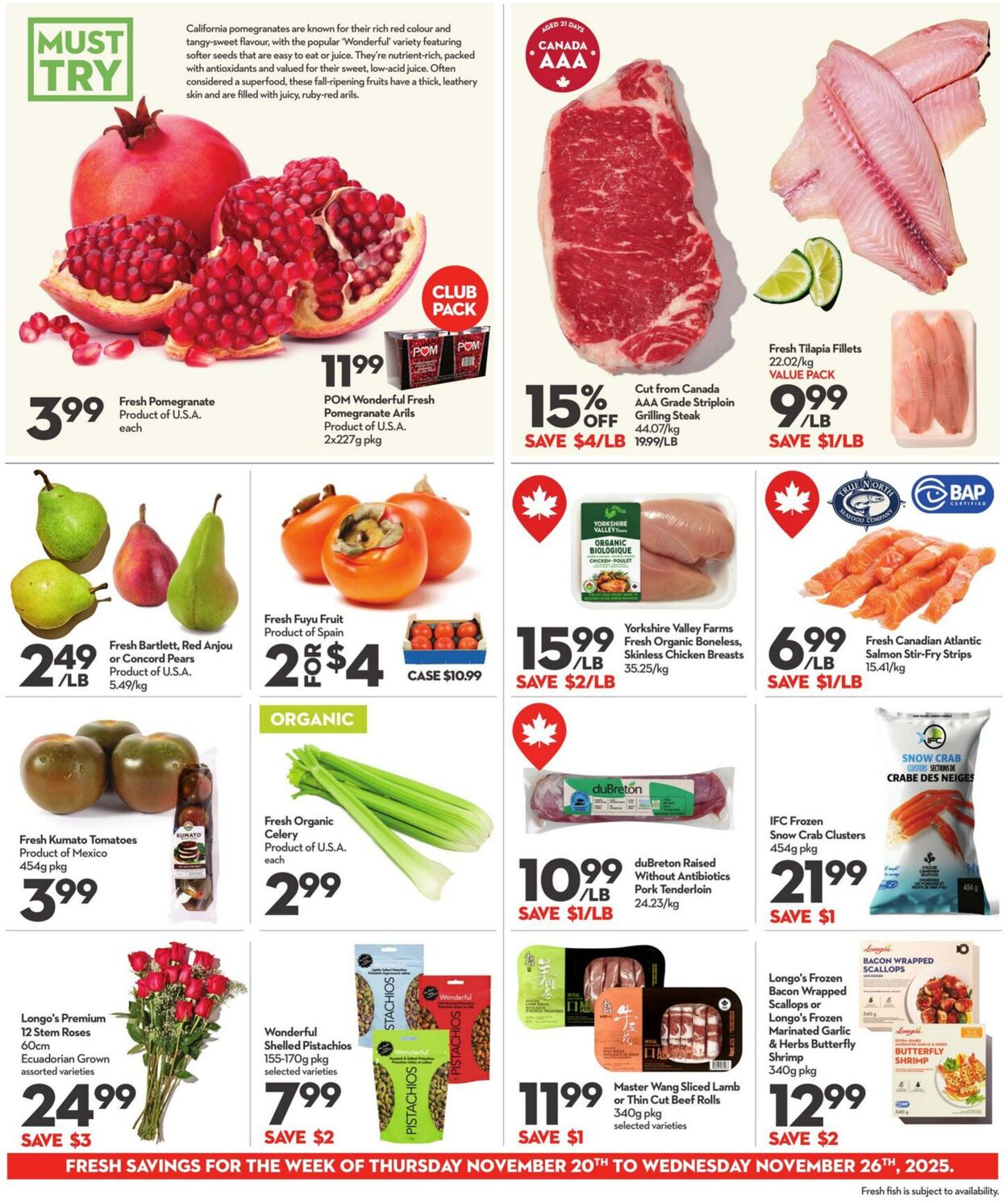 Flyer Longo's 20.11.2025 - 26.11.2025