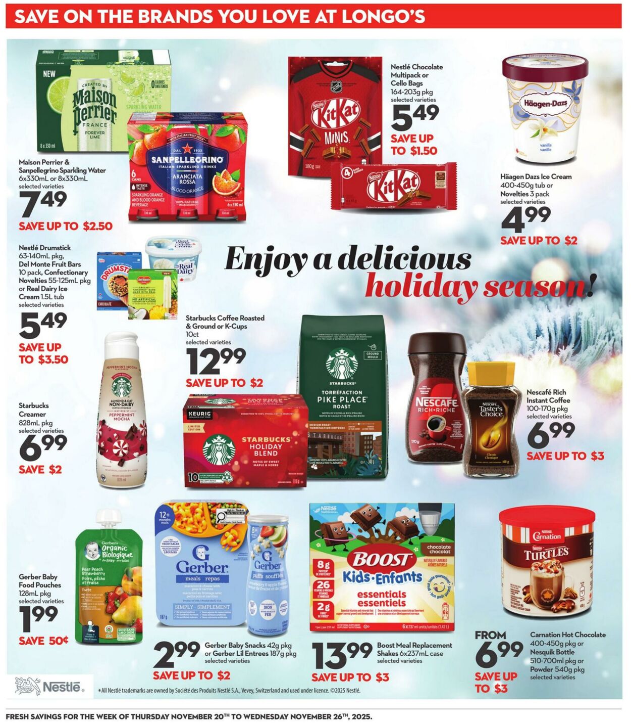 Flyer Longo's 20.11.2025 - 26.11.2025