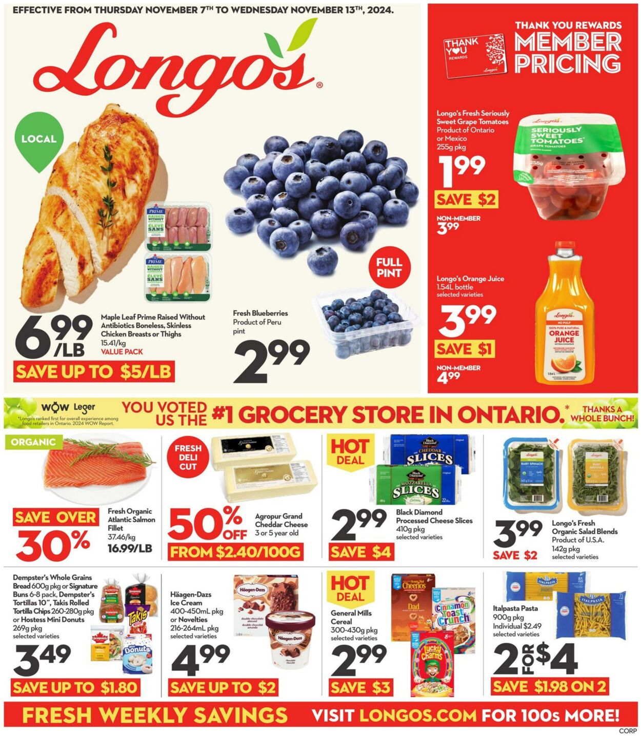 Longo's Promotional flyers