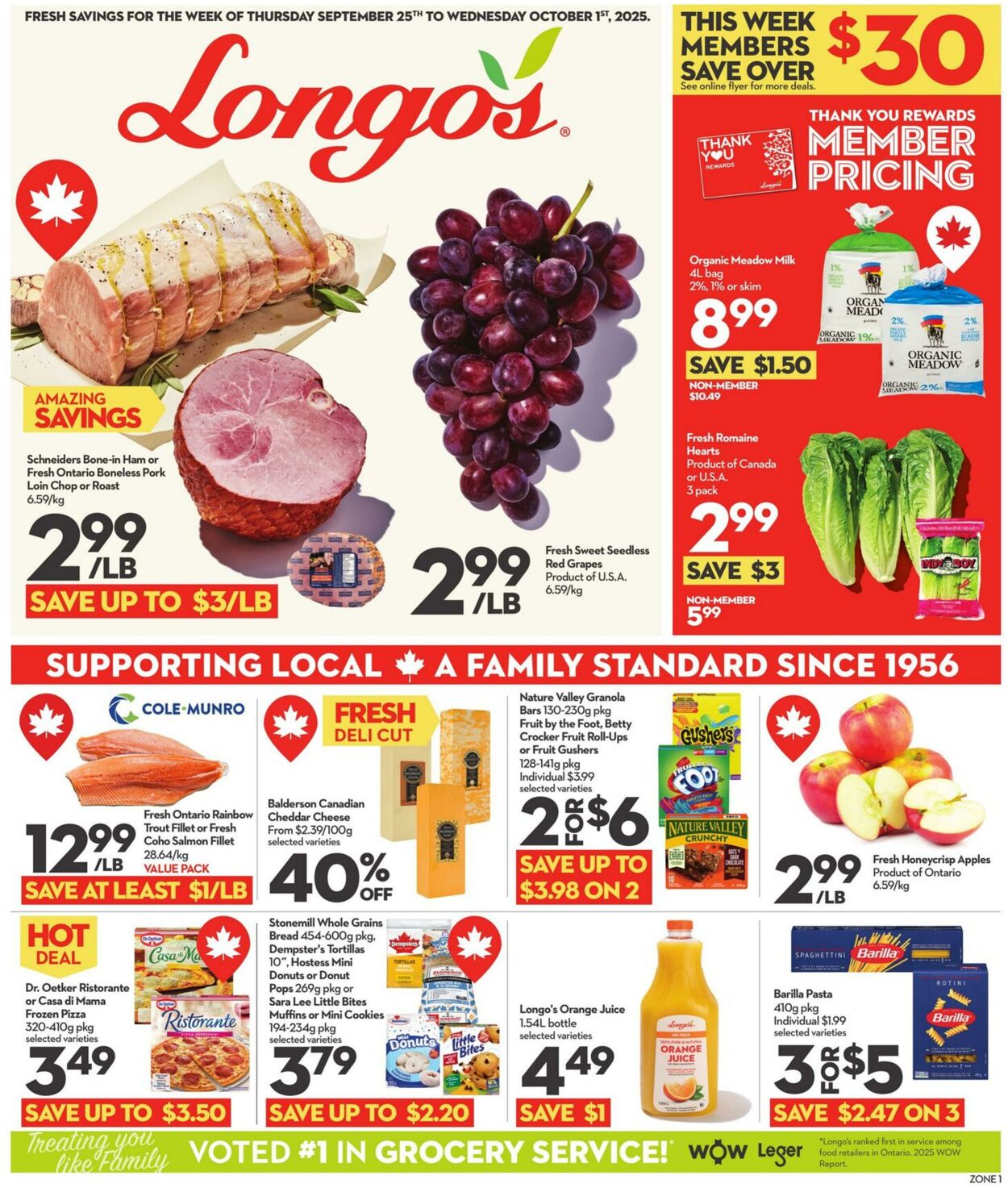Flyer Longo's 25.09.2025 - 01.10.2025