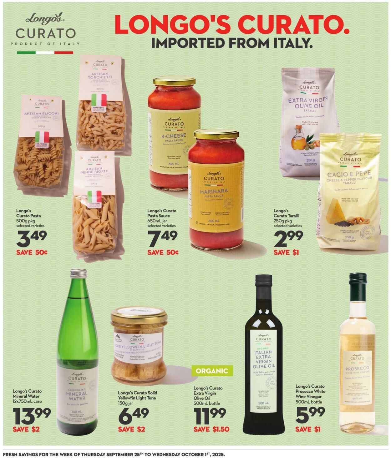 Flyer Longo's 25.09.2025 - 01.10.2025